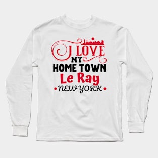 I love Le Ray New York Long Sleeve T-Shirt